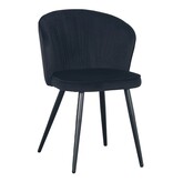KantoormeubelenPlus River stoel zwart (Set van 2)