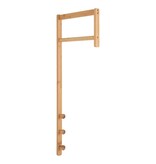 KantoormeubelenPlus Trento Kledingrek - Kledingrek van bamboe, naturel