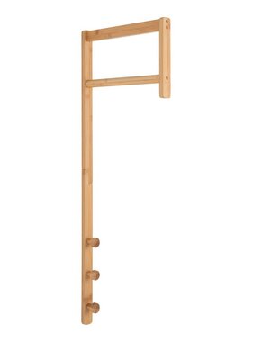 KantoormeubelenPlus Trento Kledingrek - Kledingrek van bamboe, naturel