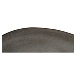 KantoormeubelenPlus Selma Dinner Plate - Dinerbord, keramiek, grijs/bruin, ø27cm, set van 4