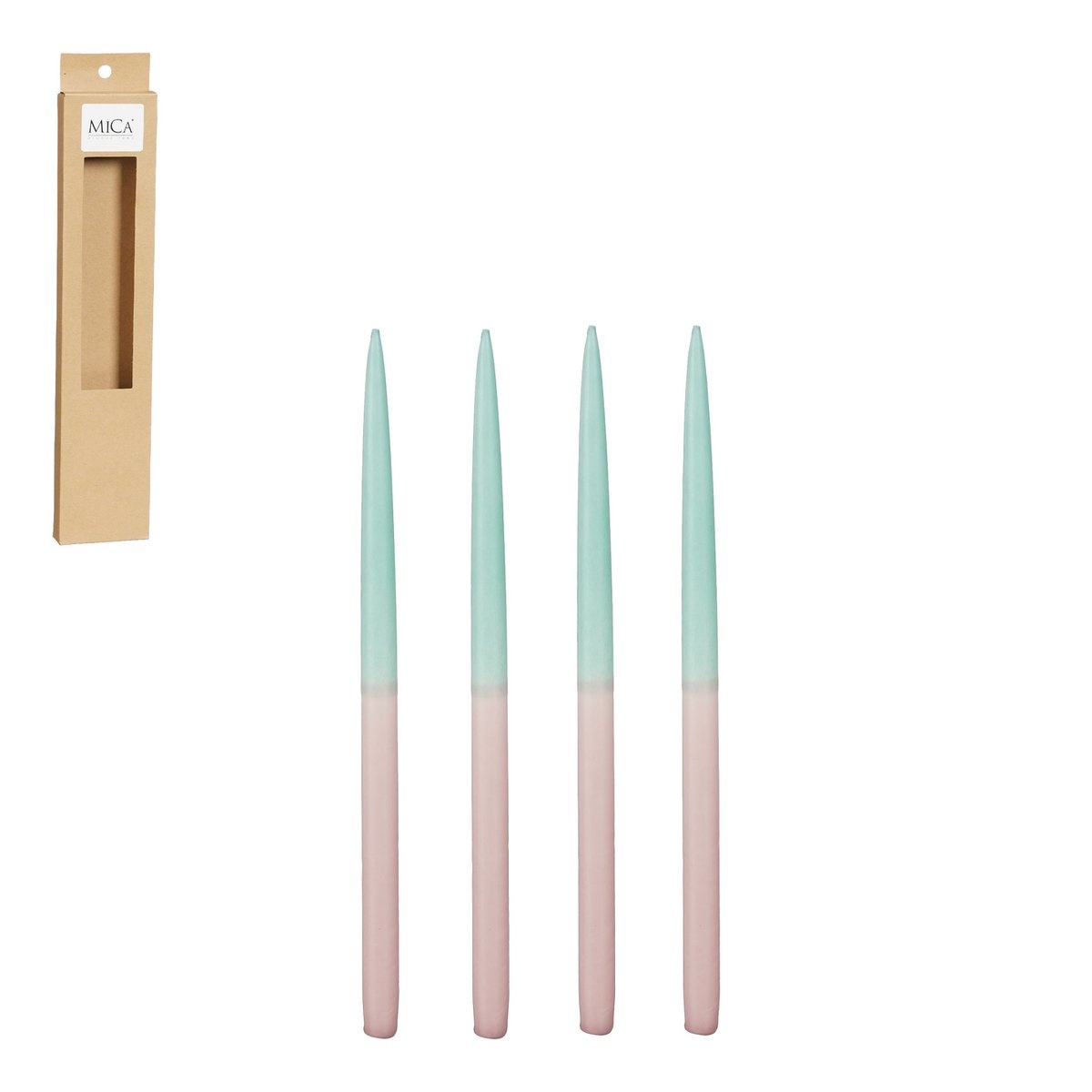 KantoormeubelenPlus Dip-dye Dinerkaars - Set van 4 - H28 cm - Donkerroze