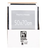 Marbella Frame Display - Frame MDF, 7 st. zwart en 8 st. naturel, 50x70 cm
