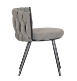 Maanstoel taupe (Set van 2)