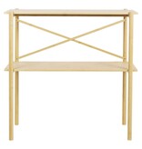 KantoormeubelenPlus Manaus Consoletafel - Consoletafel, bamboe, naturel, 83x32x80,5 cm