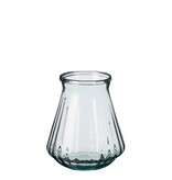 KantoormeubelenPlus Jive Vaas - H23 x Ø18 cm - Gerecycled Glas - Transparant