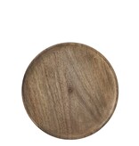 KantoormeubelenPlus Duko Bord - Ø30 cm - 100% FSC Mangohout - Bruin