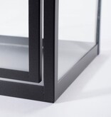 KantoormeubelenPlus Arzilla Lantaarn - L15 x B15 x H45 cm - Zwart