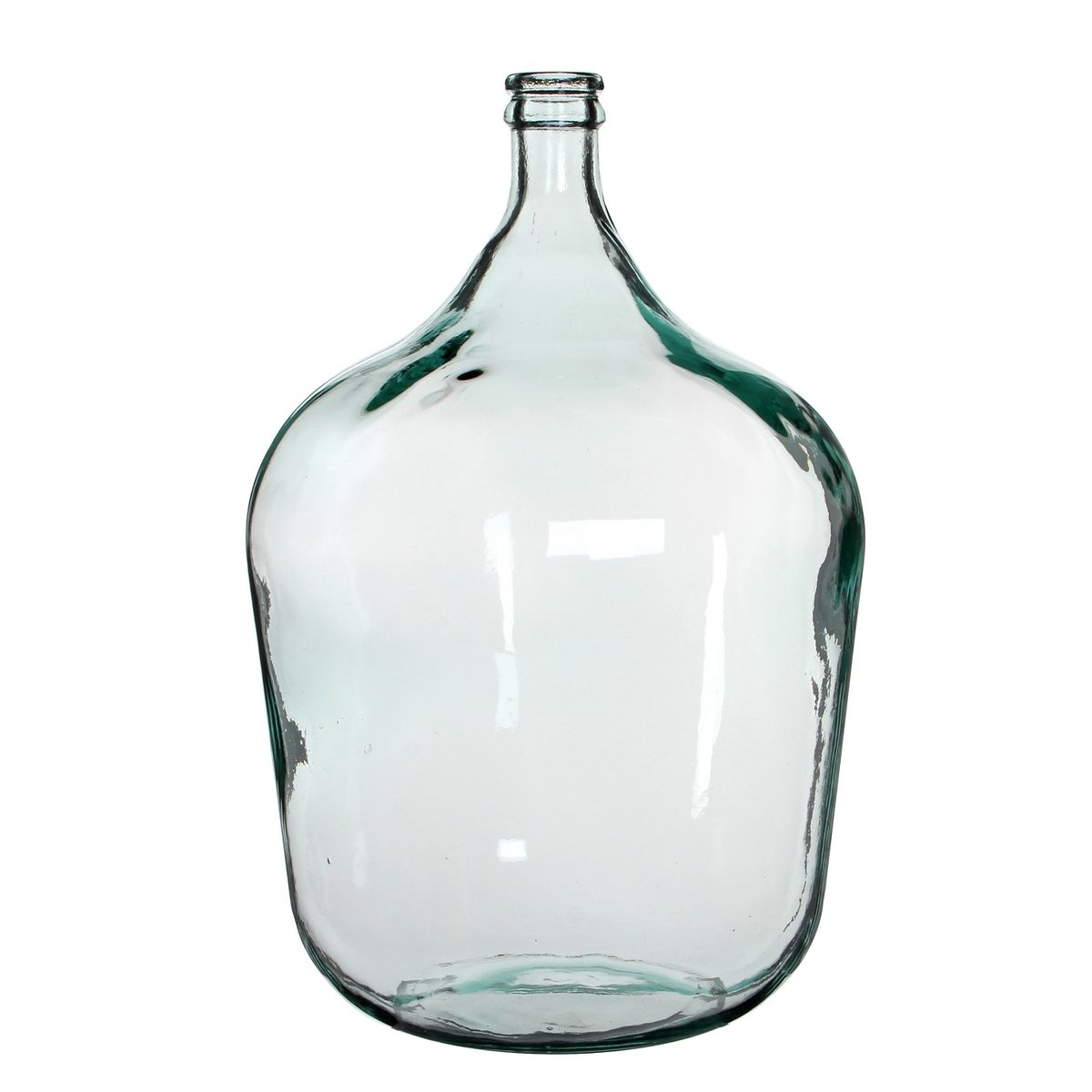 KantoormeubelenPlus Diego Fles Vaas - H56 x Ø40 cm - Gerecycled Glas - Transparant