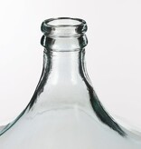 KantoormeubelenPlus Diego Fles Vaas - H56 x Ø40 cm - Gerecycled Glas - Transparant