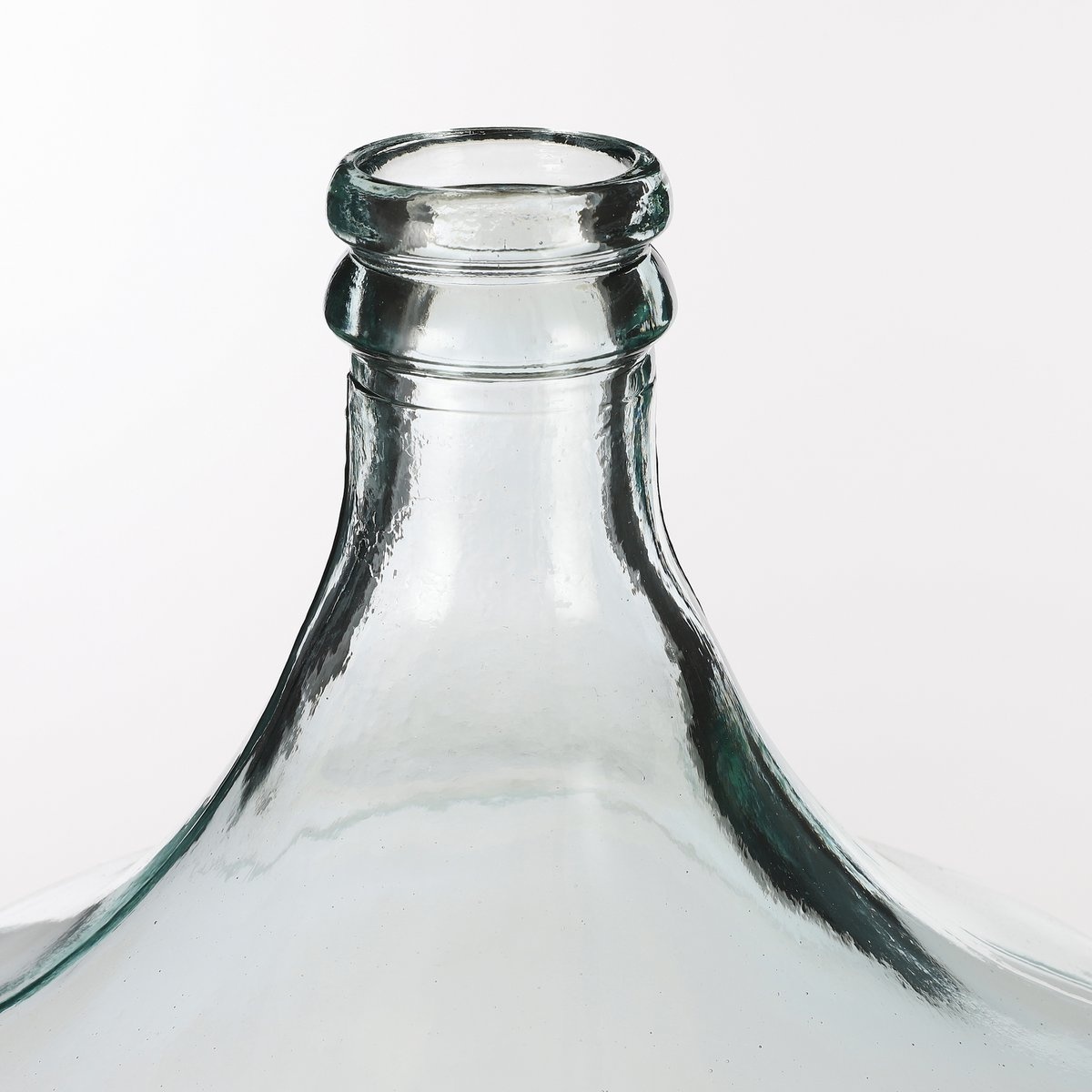 KantoormeubelenPlus Diego Fles Vaas - H56 x Ø40 cm - Gerecycled Glas - Transparant