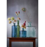 KantoormeubelenPlus Rioja Fles Vaas - H50 x Ø15 cm - Gerecycled Glas - Groen