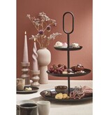 Rama Etagère 3-Laags - H55 x Ø38 cm - Metaal - Zwart