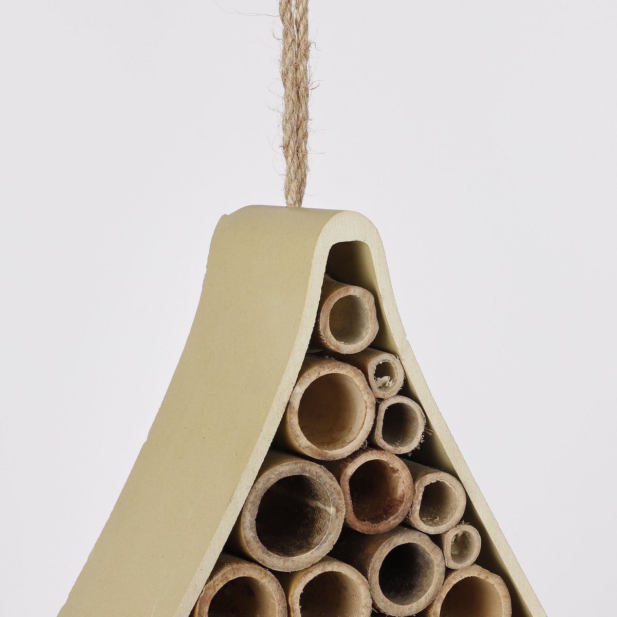 KantoormeubelenPlus Orion Insectenhotel - H6 x Ø21 cm - Beige