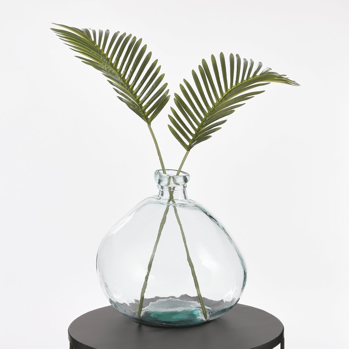 KantoormeubelenPlus Organic Vaas - H33 x Ø33 cm - Transparant
