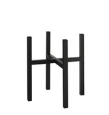 KantoormeubelenPlus Ascot Plantenstandaard XL - L37,5 x B37,5 x H39,5cm - Metaal - Zwart