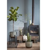 KantoormeubelenPlus Ascot Plantenstandaard XL - L41,5 x B41,5 x H50 cm - Metaal - Zwart