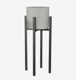 KantoormeubelenPlus Ascot Plantenstandaard XL - L37,5 x B37,5 x H95 cm - Metaal - Zwart