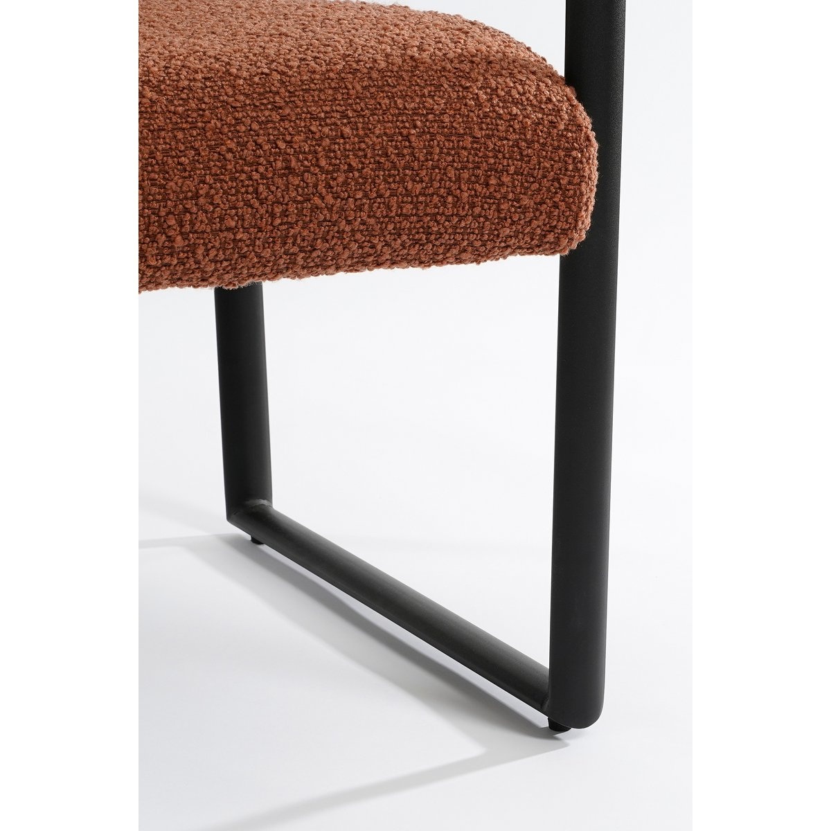 KantoormeubelenPlus Symon Fauteuil - L72 x B69 x H81 cm - Terra