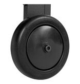 KantoormeubelenPlus Taormina Theewagen - Theewagen, aluminium/niet-hout, zwart, 3 planken