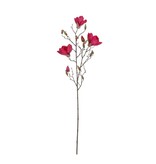 KantoormeubelenPlus Magnolia Kunstbloem - H88 cm - Donkerroze