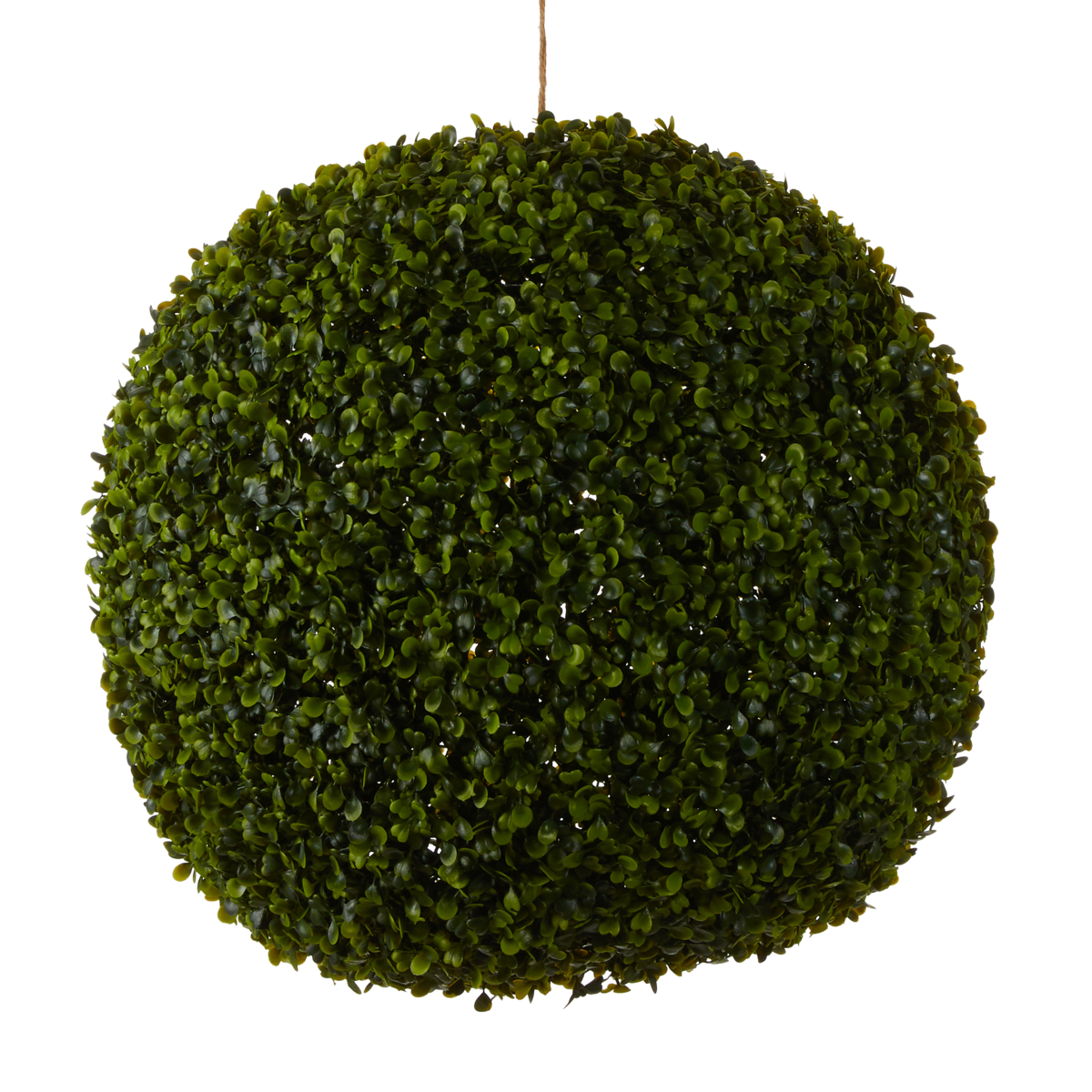 KantoormeubelenPlus Buxus Bol Kunstplant voor Buiten Hangend - Ø45 cm - Groen