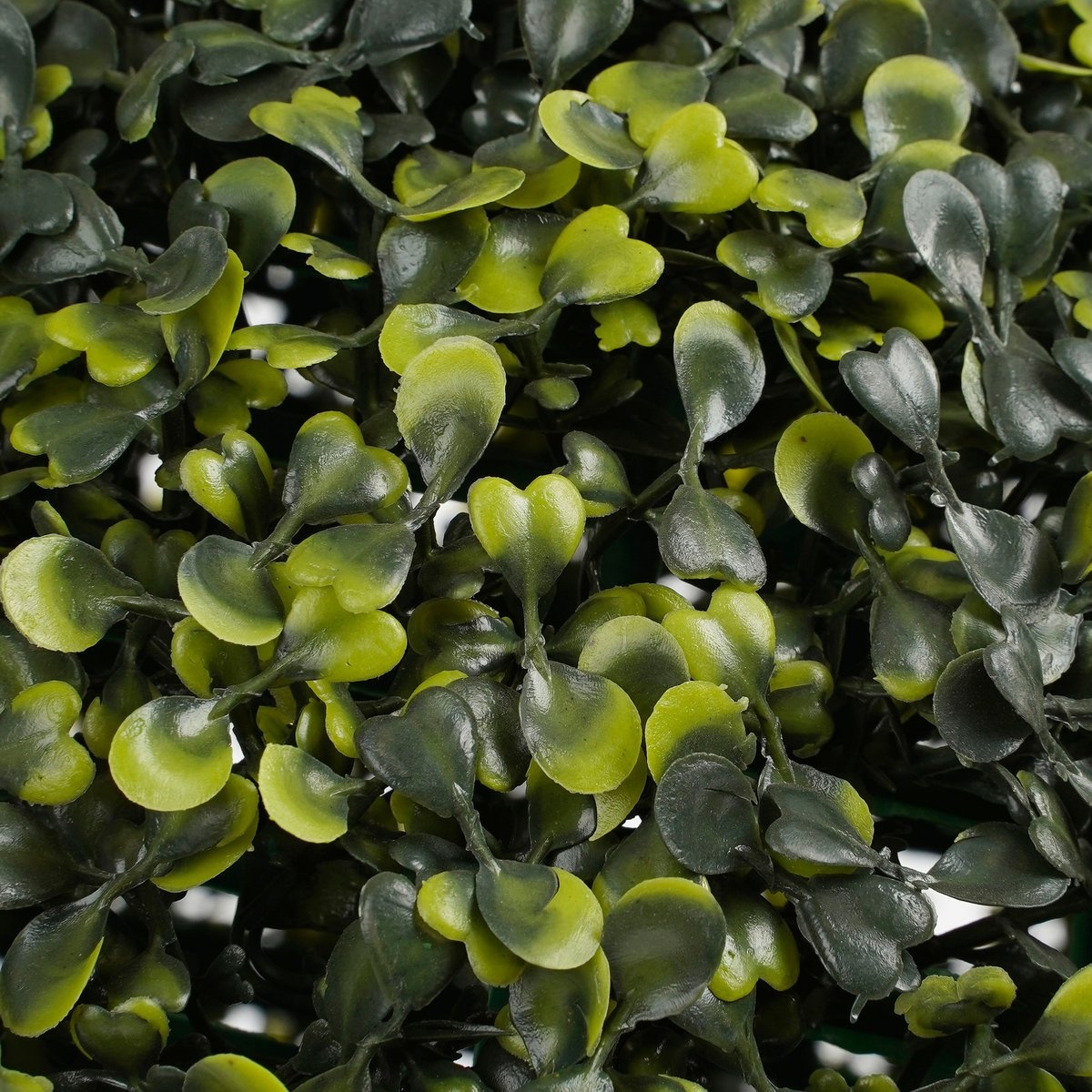 KantoormeubelenPlus Buxus Bol Kunstplant voor Buiten Hangend - Ø45 cm - Groen