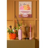 KantoormeubelenPlus Dinerkaars - Set van 6 - H25 cm - Roze