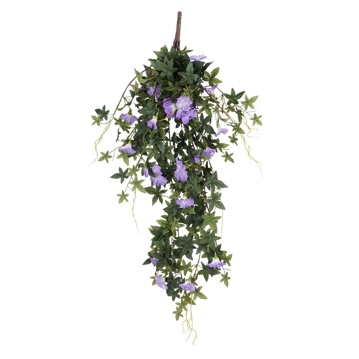KantoormeubelenPlus Petunia Kunst Hangplant - H80 x Ø20 cm - Lichtpaars