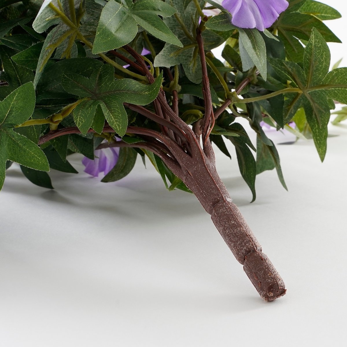 KantoormeubelenPlus Petunia Kunst Hangplant - H80 x Ø20 cm - Lichtpaars