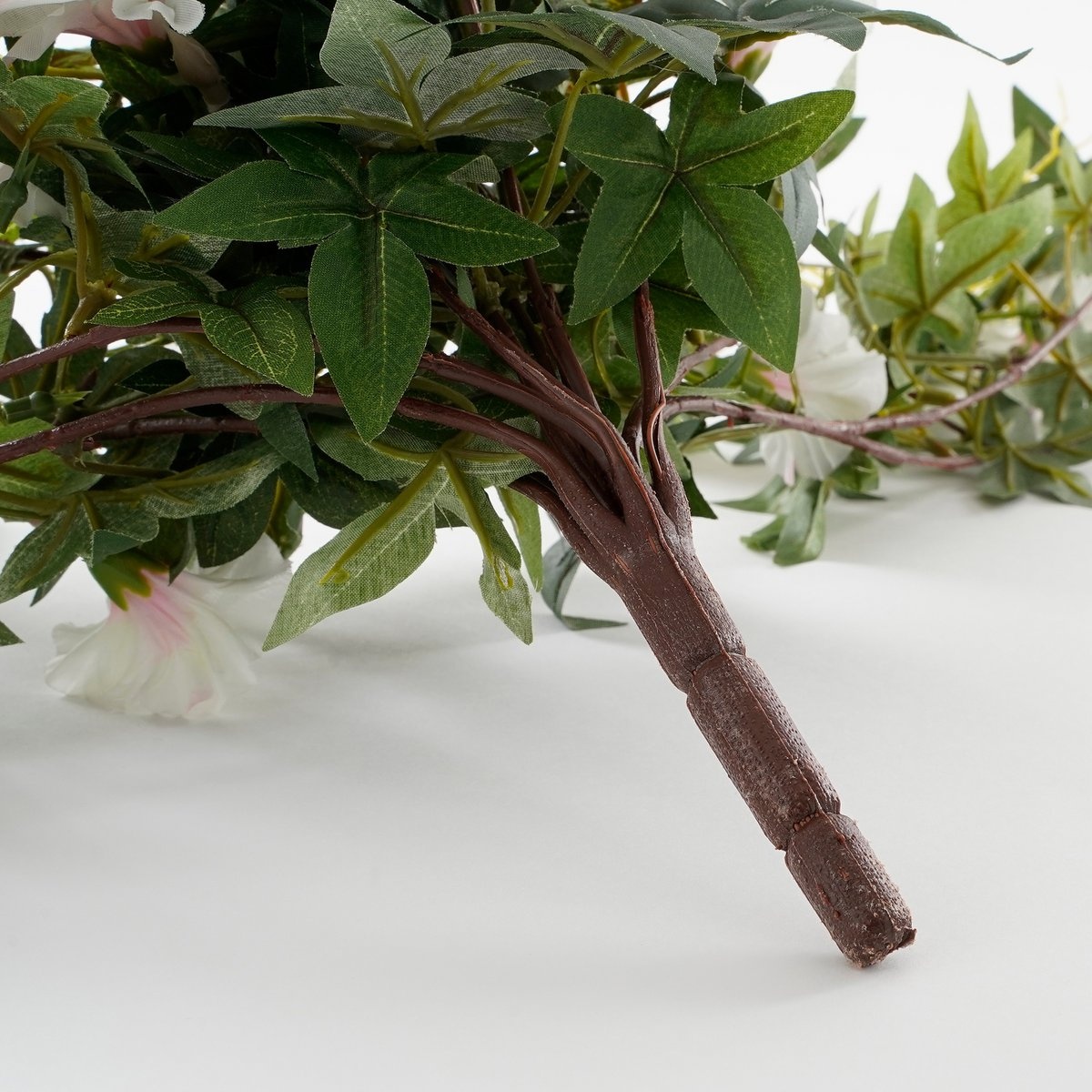 KantoormeubelenPlus Petunia Kunst Hangplant - H80 x Ø20 cm - Crème