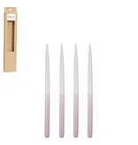 KantoormeubelenPlus Dip-dye Dinerkaars - Set van 4 - H28 cm - Lila