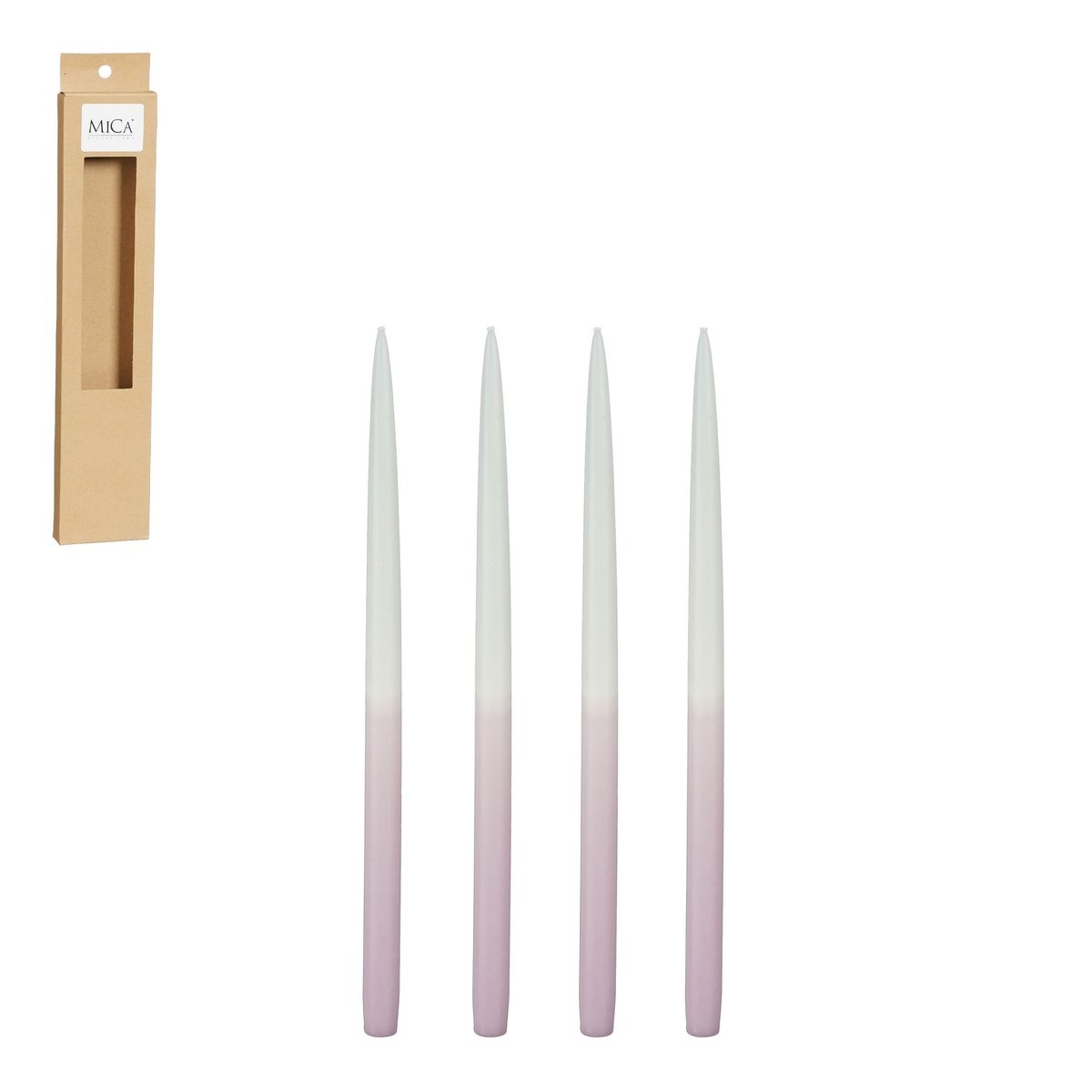 KantoormeubelenPlus Dip-dye Dinerkaars - Set van 4 - H28 cm - Lila