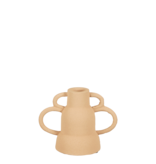 KantoormeubelenPlus Vario Kandelaar - L15,5 x B8,5 x H11,5 cm - Metaal - Zalm
