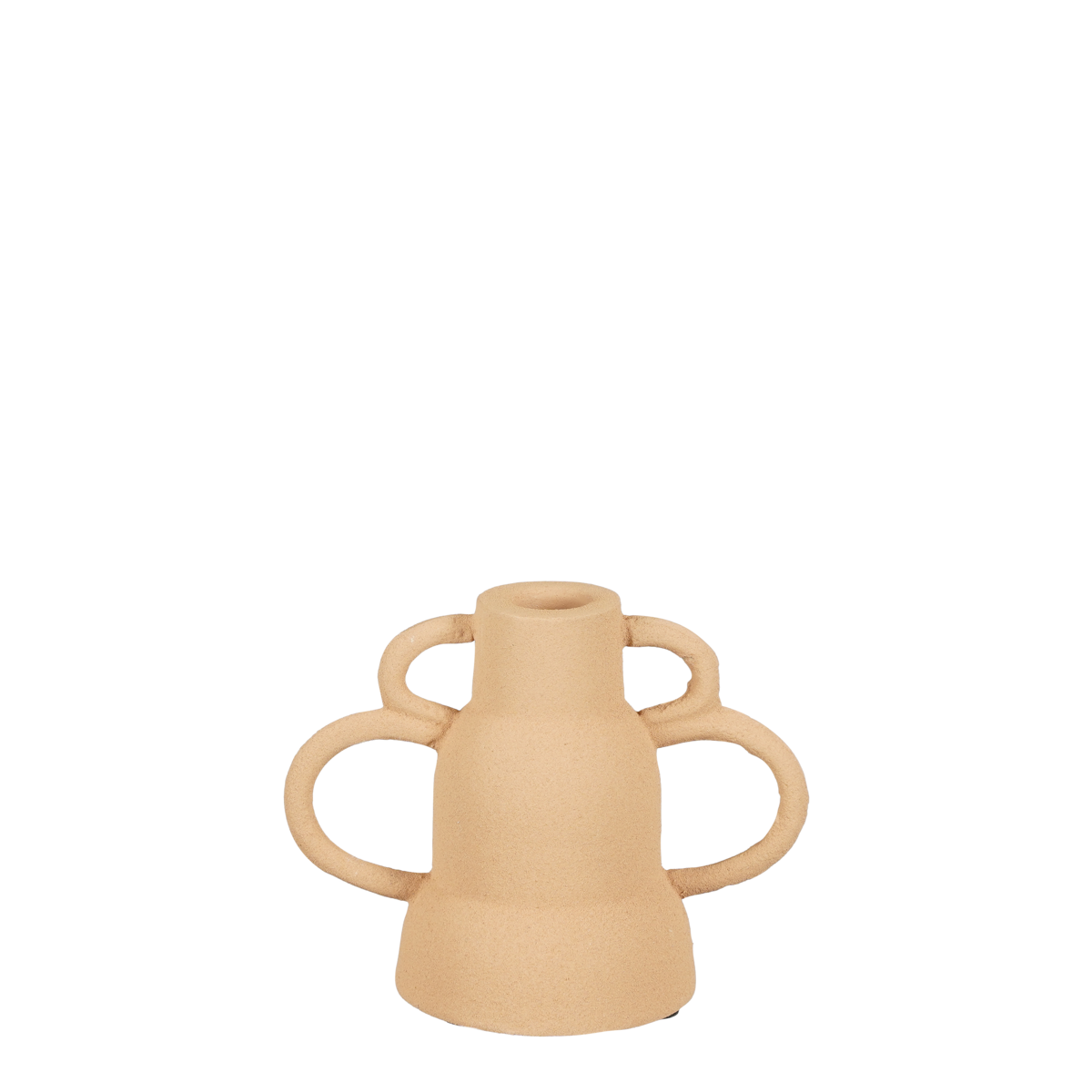 KantoormeubelenPlus Vario Kandelaar - L15,5 x B8,5 x H11,5 cm - Metaal - Zalm