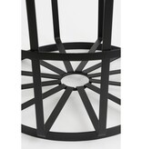 KantoormeubelenPlus Mand voor Houtblokken - H45 x Ø40 cm - Metaal - Zwart