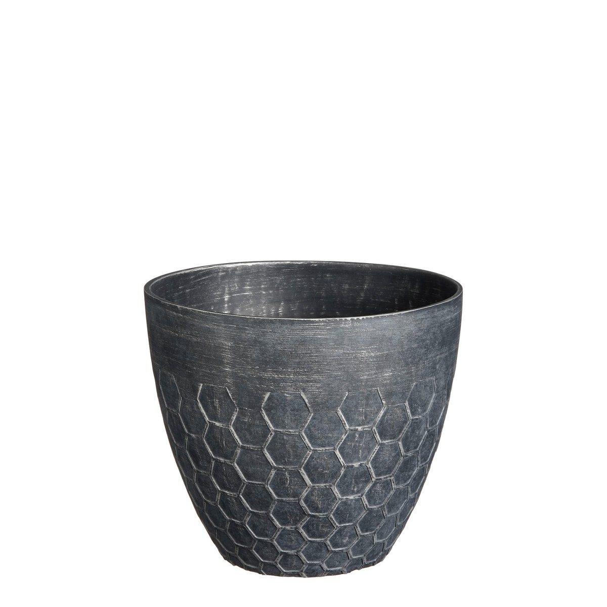KantoormeubelenPlus Bravo Bloempot voor Buiten - H26 x Ø30,5 cm - Zwart bijenkorf