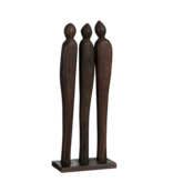 KantoormeubelenPlus Pegara Woondecoratie - L7 x B18 x 46 cm - FSC 100% Mangohout - Bruin