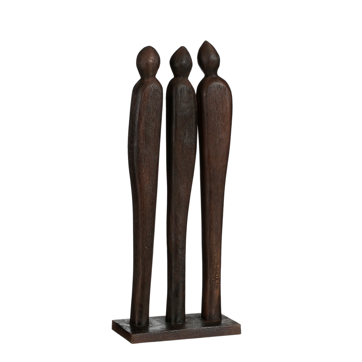 KantoormeubelenPlus Pegara Woondecoratie - L7 x B18 x 46 cm - FSC 100% Mangohout - Bruin