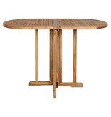 KantoormeubelenPlus Huelva Teakhouten Balkontafel