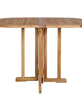 KantoormeubelenPlus Huelva Teakhouten Balkontafel