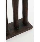 KantoormeubelenPlus Pegara Woondecoratie - L7 x B18 x 46 cm - FSC 100% Mangohout - Bruin