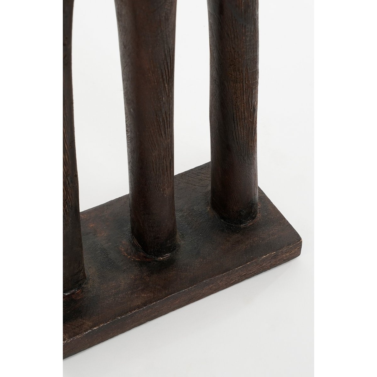 KantoormeubelenPlus Pegara Woondecoratie - L7 x B18 x 46 cm - FSC 100% Mangohout - Bruin