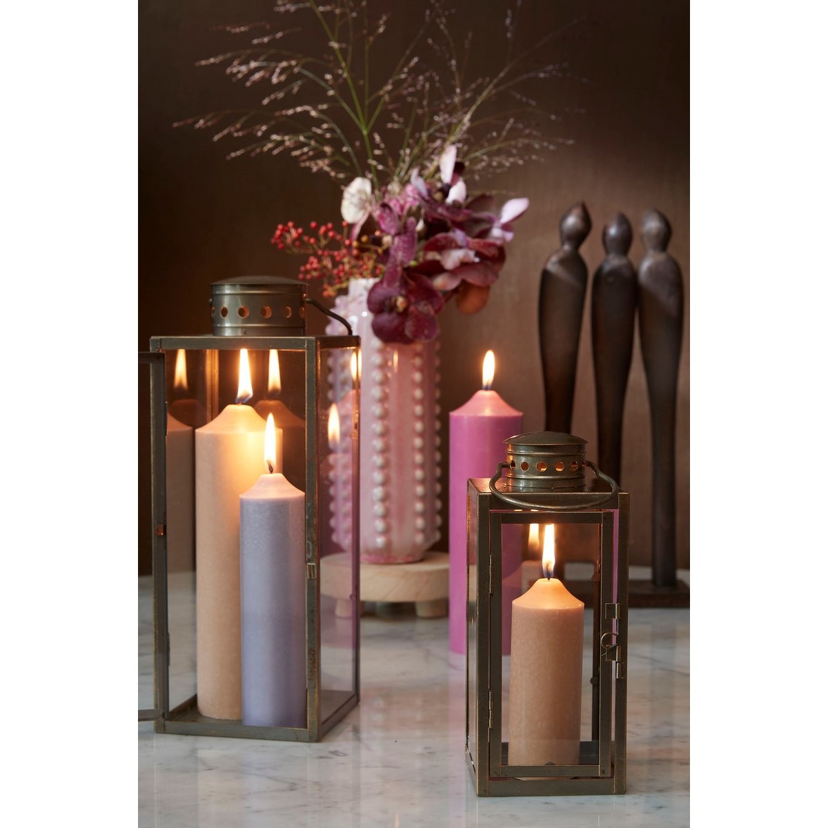 KantoormeubelenPlus Pegara Woondecoratie - L7 x B18 x 46 cm - FSC 100% Mangohout - Bruin