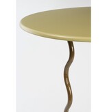 KantoormeubelenPlus Futura Bijzettafel - H53 x Ø55 cm - Metaal - Lichtgroen