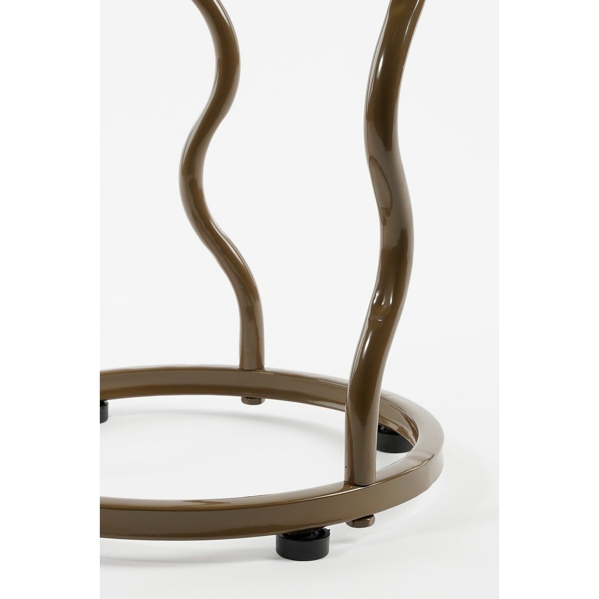 KantoormeubelenPlus Futura Bijzettafel - H53 x Ø55 cm - Metaal - Lichtgroen