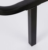KantoormeubelenPlus Celo Loungestoel - L62 x B83 x H78 cm - Metaal - Zwart