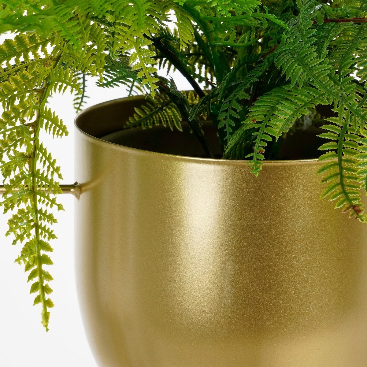 KantoormeubelenPlus Dexter Bloempot Hangend - L34 x B14 x H65 cm - Goud