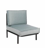 KantoormeubelenPlus Celo Loungestoel - L62 x B83 x H78 cm - Metaal - Zwart