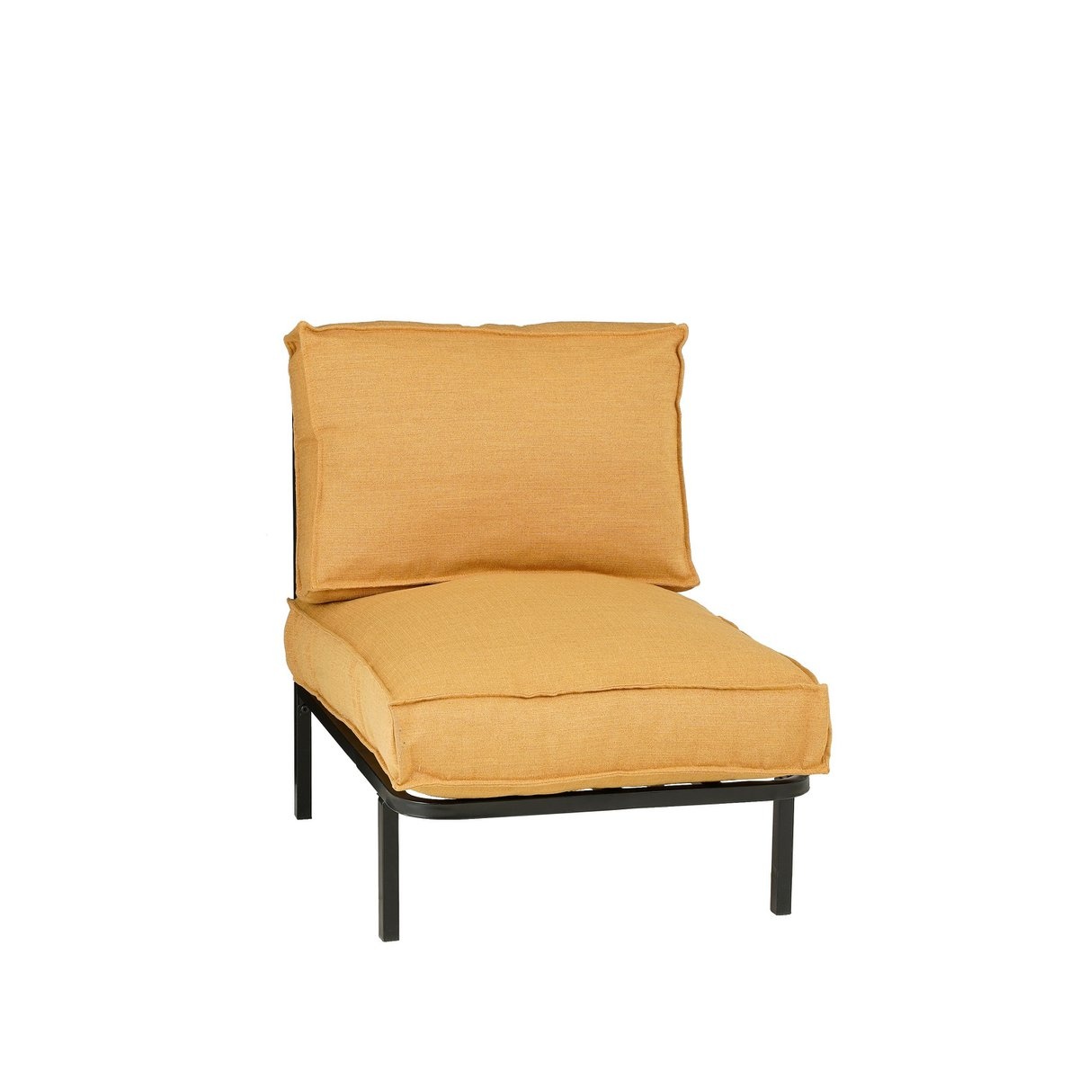 KantoormeubelenPlus Celo Loungestoel - L62 x B83 x H78 cm - Metaal - Zwart
