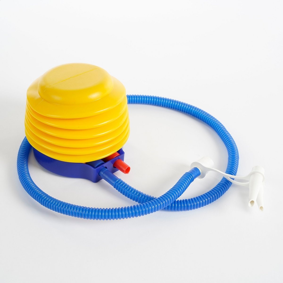 KantoormeubelenPlus Novia Opblaasbare Poef Gestreept - H23 x Ø53 cm - Groen